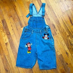 Mickey & Minnie overalls